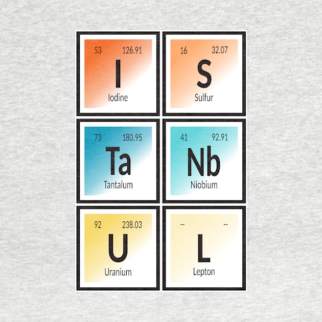 Istanbul City | Periodic Table by Maozva-DSGN